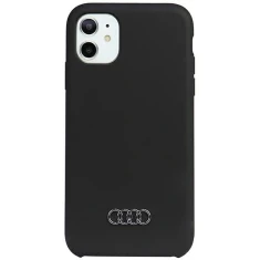 Чохол Audi Silicone Case для iPhone 11 | XR Black (AU-LSRIP11-Q3/D1-BK)