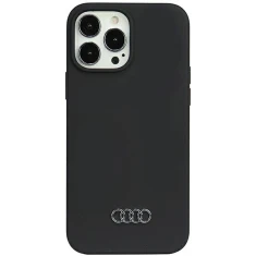 Чохол Audi Silicone Case для iPhone 13 Pro Max Black (AU-LSRIP13PM-Q3/D1-BK)