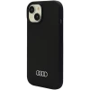Чохол Audi Silicone Case для iPhone 15 Plus Black (AU-LSRIP15M-Q3/D1-BK)
