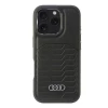 Чохол Audi Synthetic Leather для iPhone 16 Pro Black with MagSafe (AU-TPUPCMIP16P-GT/D3-BK)