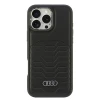 Чохол Audi Synthetic Leather для iPhone 16 Pro Max Black with MagSafe (AU-TPUPCMIP16PM-GT/D3-BK)