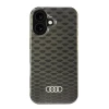 Чохол Audi IML Stitching Pattern для iPhone 16 Black with MagSafe (AU-IMLMIP16-Q5/D3-BK)