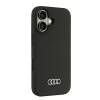 Чохол Audi Silicone Case для iPhone 16 Black (AU-LSRIP16-Q3/D1-BK)