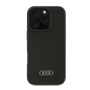 Чехол Audi Silicone Case для iPhone 16 Pro Black (AU-LSRIP16P-Q3/D1-BK)