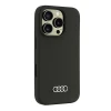 Чехол Audi Silicone Case для iPhone 16 Pro Black (AU-LSRIP16P-Q3/D1-BK)