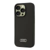 Чехол Audi Silicone Case для iPhone 16 Pro Black (AU-LSRIP16P-Q3/D1-BK)