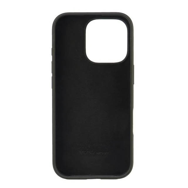 Чехол Audi Silicone Case для iPhone 16 Pro Black (AU-LSRIP16P-Q3/D1-BK)