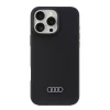 Чохол Audi Silicone Case для iPhone 16 Pro Max Black (AU-LSRIP16PM-Q3/D1-BK)