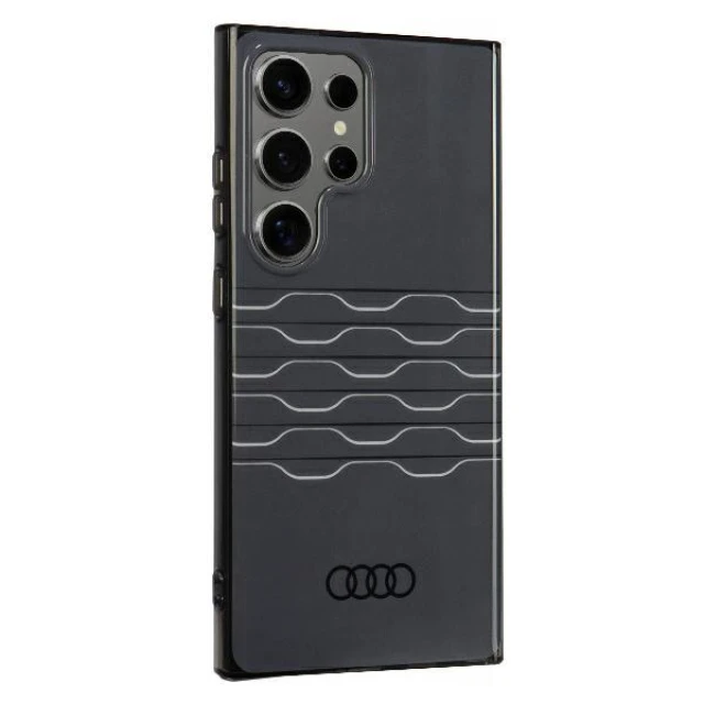 Чохол Audi IML для Samsung Galaxy S24 Ultra (S928) Black (AU-IMLS24U-A6/D3-BK)