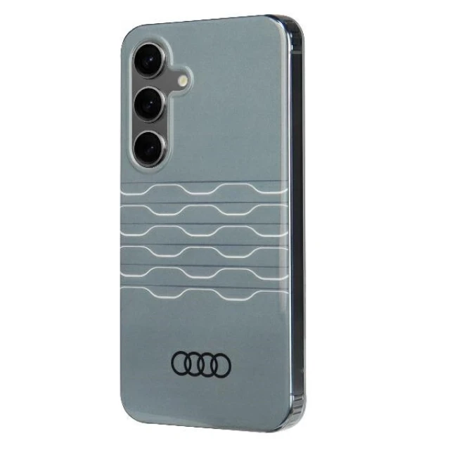 Чохол Audi IML для Samsung Galaxy S24 (S921) Grey (AU-IMLS24-A6/D3-GY)