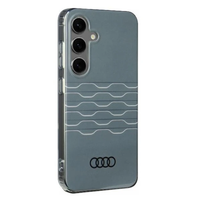Чохол Audi IML для Samsung Galaxy S24 (S921) Grey (AU-IMLS24-A6/D3-GY)
