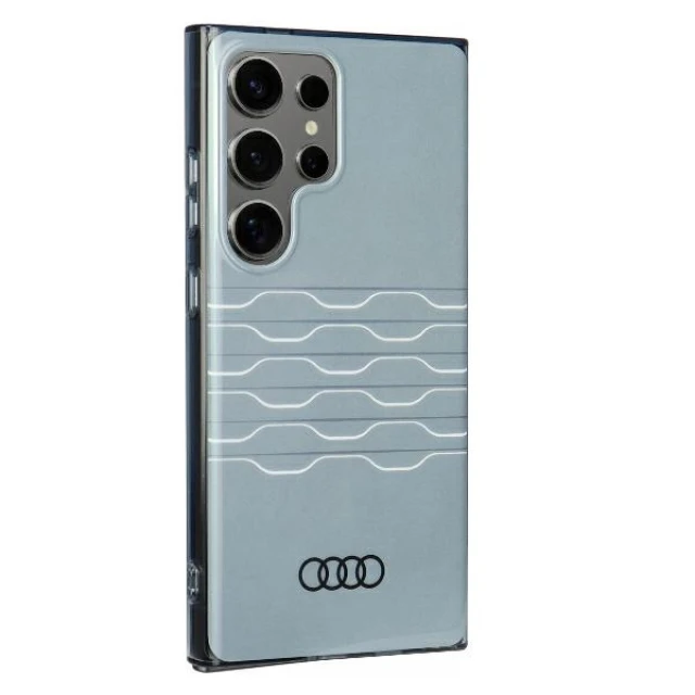 Чохол Audi IML для Samsung Galaxy S24 Ultra (S928) Grey (AU-IMLS24U-A6/D3-GY)