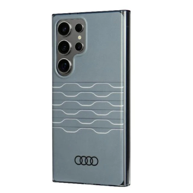 Чохол Audi IML для Samsung Galaxy S24 Ultra (S928) Grey (AU-IMLS24U-A6/D3-GY)