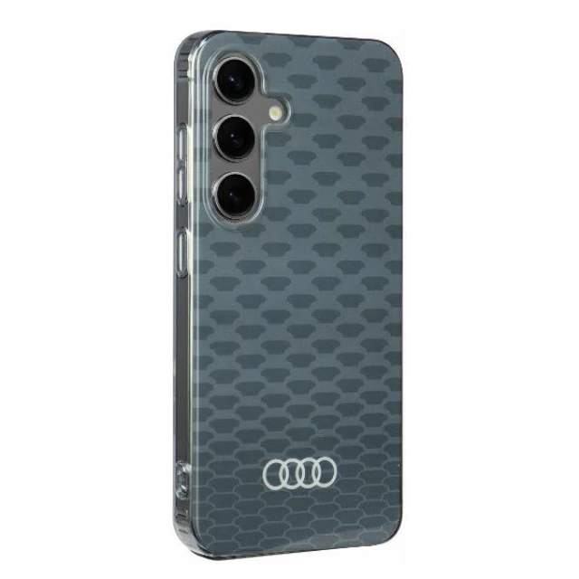 Чохол Audi IML Pattern для Samsung Galaxy S24 (S921) Grey with MagSafe (AU-IMLMS24-Q5/D3-GY)
