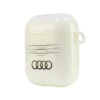 Чохол для навушників Audi IML Geometric Pattern для AirPods White (AU-IMLAP-A6/D3-WE)