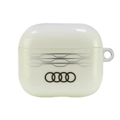 Чохол для навушників Audi IML Geometric Pattern для AirPods 3 White (AU-IMLAP3-A6/D3-WE)