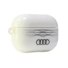 Чохол для навушників Audi IML Geometric Pattern для AirPods Pro 2 White (AU-IMLAPP2-A6/D3-WE)