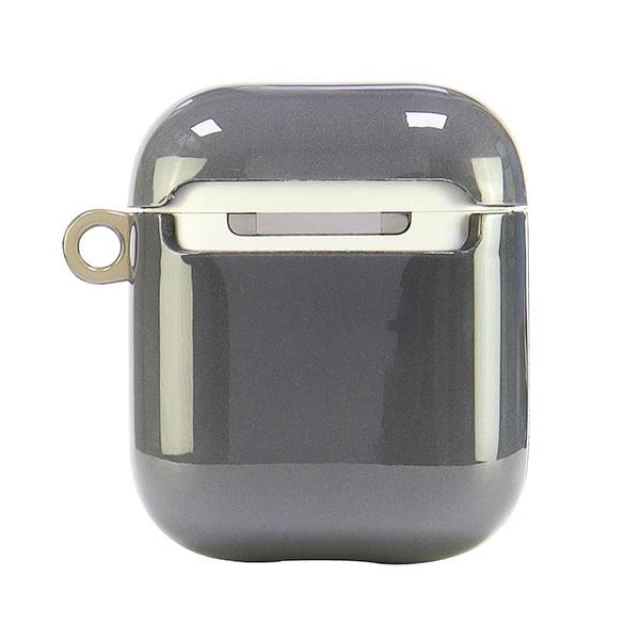Чехол для наушников Audi IML Geometric Pattern для AirPods Grey (AU-IMLAP-A6/D3-GY)