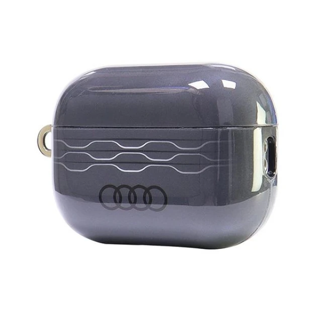 Чохол для навушників Audi IML Geometric Pattern для AirPods Pro 2 Grey (AU-IMLAPP2-A6/D3-GY)