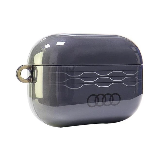 Чохол для навушників Audi IML Geometric Pattern для AirPods Pro 2 Grey (AU-IMLAPP2-A6/D3-GY)