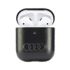Чохол для навушників Audi Leather Big Logo для AirPods Black (AU-AP-GT/D3-BK)
