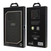 Чохол Audi GT Synthetic Leather для iPhone 16 Pro Black (AU-TPUPCIP16P-GT/D2-BK)