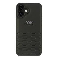 Чехол Audi GT Synthetic Leather для iPhone 16 Plus Black (AU-TPUPCIP16M-GT/D2-BK)