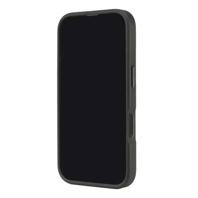 Чохол Audi Genuine Leather для iPhone 16 Black Red with MagSafe (AU-TPUPCMIP16-R8/D3-RD)