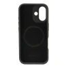 Чохол Audi Genuine Leather для iPhone 16 Black Red with MagSafe (AU-TPUPCMIP16-R8/D3-RD)