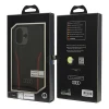 Чохол Audi Genuine Leather для iPhone 16 Black Red with MagSafe (AU-TPUPCMIP16-R8/D3-RD)