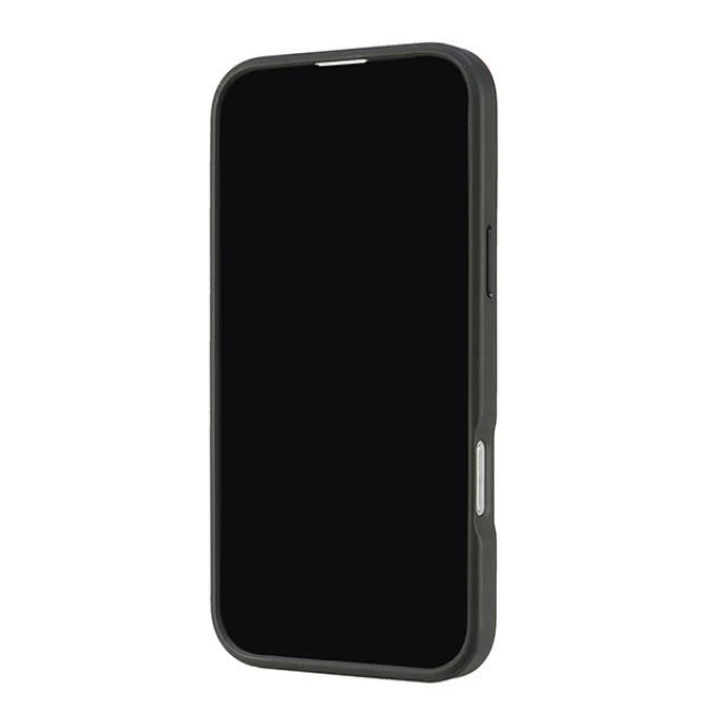Чохол Audi Genuine Leather для iPhone 16 Pro Max Black Red with MagSafe (AU-TPUPCMIP16PM-R8/D3-RD)