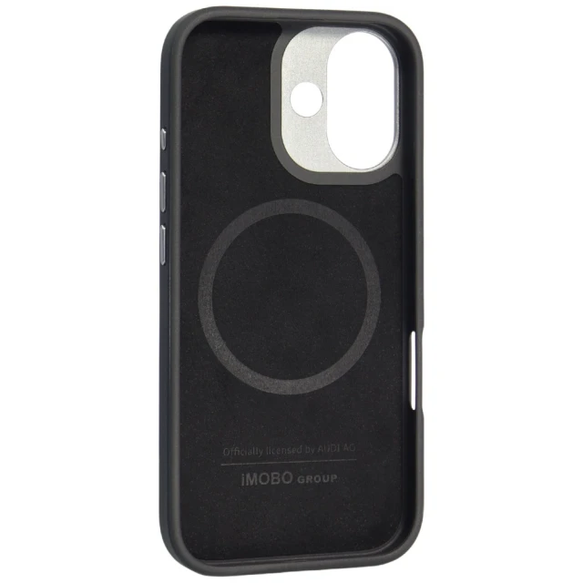 Чохол Audi R8 Carbon Fiber для iPhone 17 Black with MagSafe (AUS-TPUPCMIP17-R8/D2-BK)