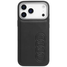 Чохол Audi TT Synthetic Leather для iPhone 17 Pro Max Black with MagSafe (AU-TPUPCIP17PM-TT/D1-BK)