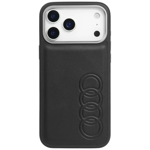 Чохол Audi TT Synthetic Leather для iPhone 17 Pro Max Black with MagSafe (AU-TPUPCIP17PM-TT/D1-BK)