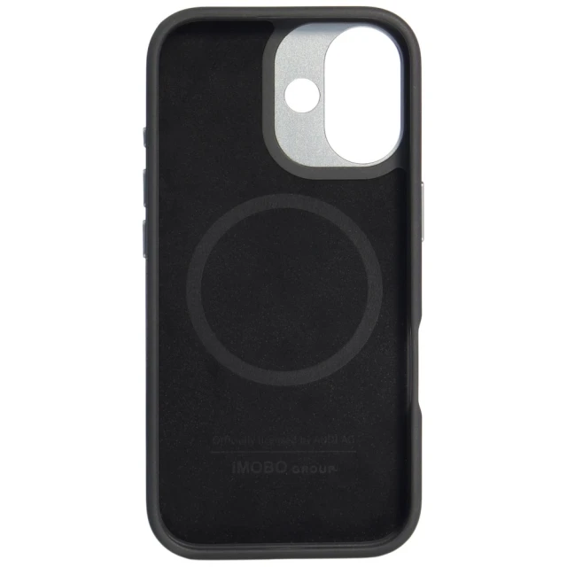 Чохол Audi GT Synthetic Leather для iPhone 17 Black with MagSafe (AU-TPUPCMIP17-GT/D3-BK)