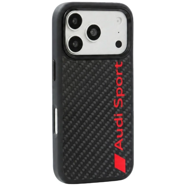 Чохол Audi R8 Carbon Fiber для iPhone 18 Pro | 17 Pro Black (AUS-TPUPCMIP18P-R8/D2-BK)