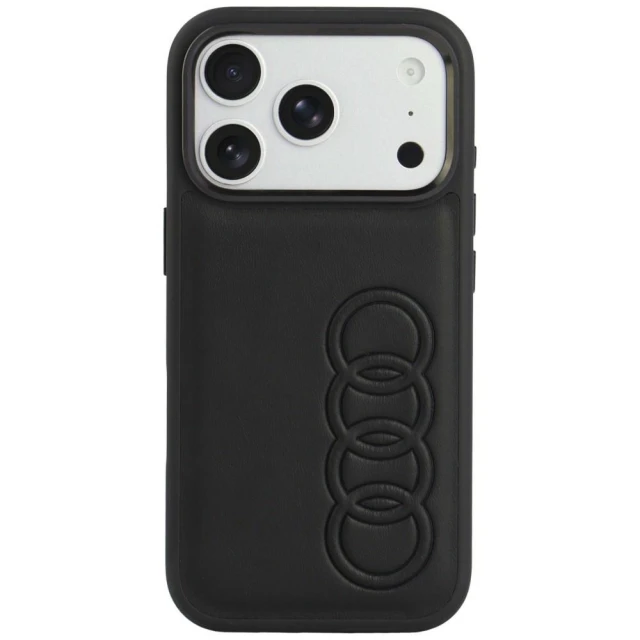 Чохол Audi TT Synthetic Leather для iPhone 18 Pro | 17 Pro Black (AU-TPUPCMIP18P-TT/D1-BK)