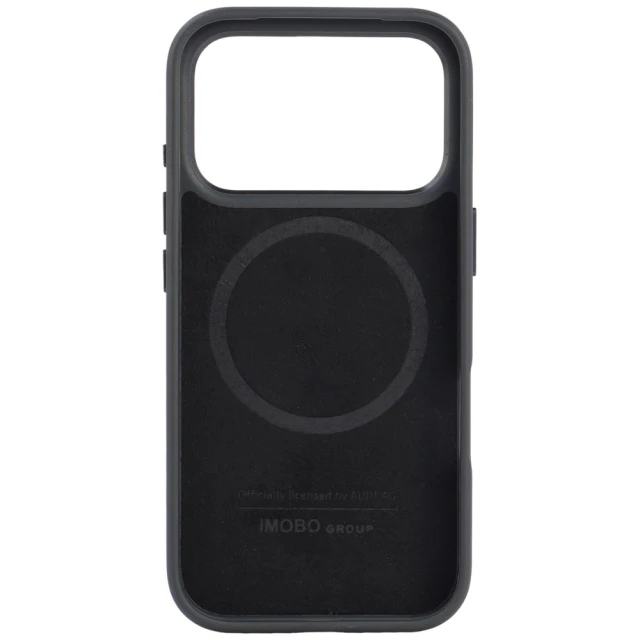 Чохол Audi Sport Synthetic Leather для iPhone 18 Pro | 17 Pro Black (AUS-TPUPCMIP18P-A3/D3-BK)