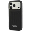 Чехол Audi Synthetic Leather Case для iPhone 18 Pro | 17 Pro Black (AU-TPUPCMIP18P-Q5/D1-BK)