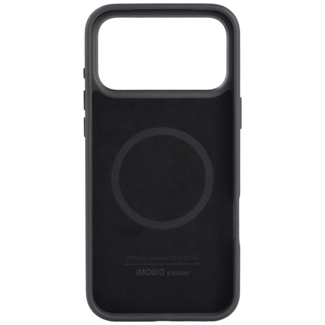 Чохол Audi Leather Case для iPhone 18 Pro Max | 17 Pro Max Black (AU-TPUPCMIP18PM-A3/D2-BK)