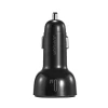 Автомобільний зарядний пристрій Joyroom Quick Charge 2xUSB-C/USB-A 70W Black (JR-CL26)