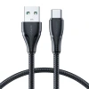 Кабель Joyroom Surpass Series Fast Charging USB-A to USB-C 0.25m Black (S-UC027A11B1)