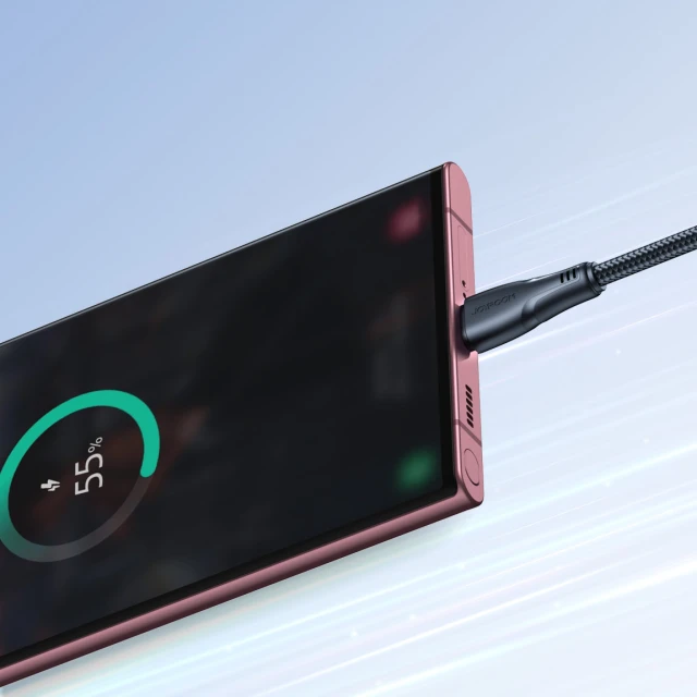 Кабель Joyroom Surpass Series Fast Charging USB-A to USB-C 0.25m Black (S-UC027A11B1)