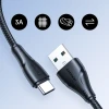 Кабель Joyroom Surpass Series Fast Charging USB-A to USB-C 0.25m Black (S-UC027A11B1)