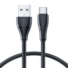 Кабель Joyroom Surpass Series Fast Charging USB-A to USB-C 1.2m Black (S-UC027A11B)