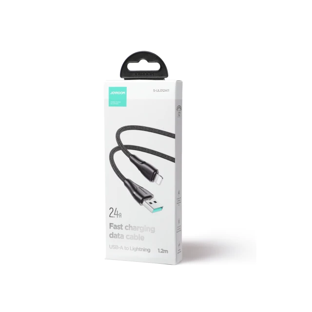 Кабель Joyroom Surpass Series USB-A to Lightning 1.2m Black (S-UL012A11B)