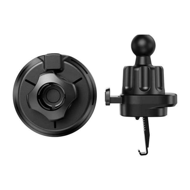 Автотримач з функцією бездротової зарядки Joyroom Air Vent 15W Black (JR-ZS412)