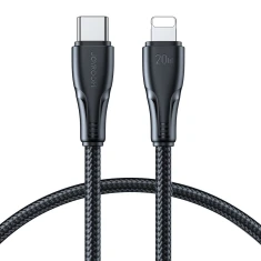Кабель Joyroom Surpass Series Fast Charging USB-C to Lightning 1.2m 20W Black (S-CL020A11B)