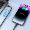Кабель Joyroom Surpass Series Fast Charging USB-C to Lightning 1.2m 20W Black (S-CL020A11B)