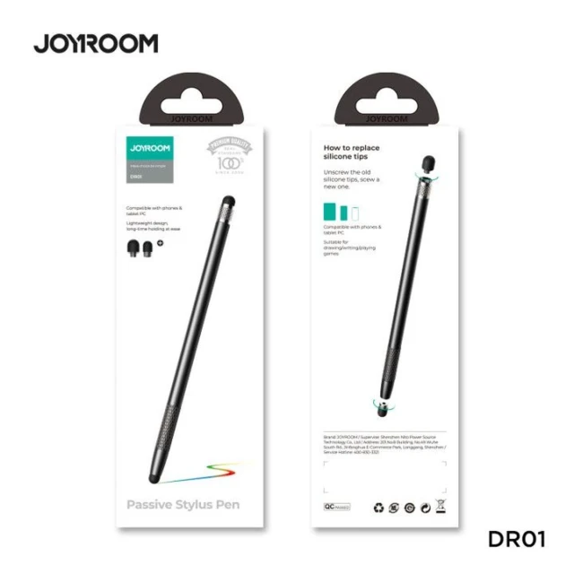 Стилус Joyroom JR-DR01 Black (6956116714048)